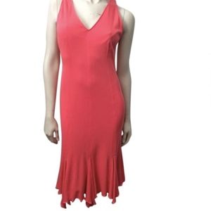 Malo Red Mid-Length Dress